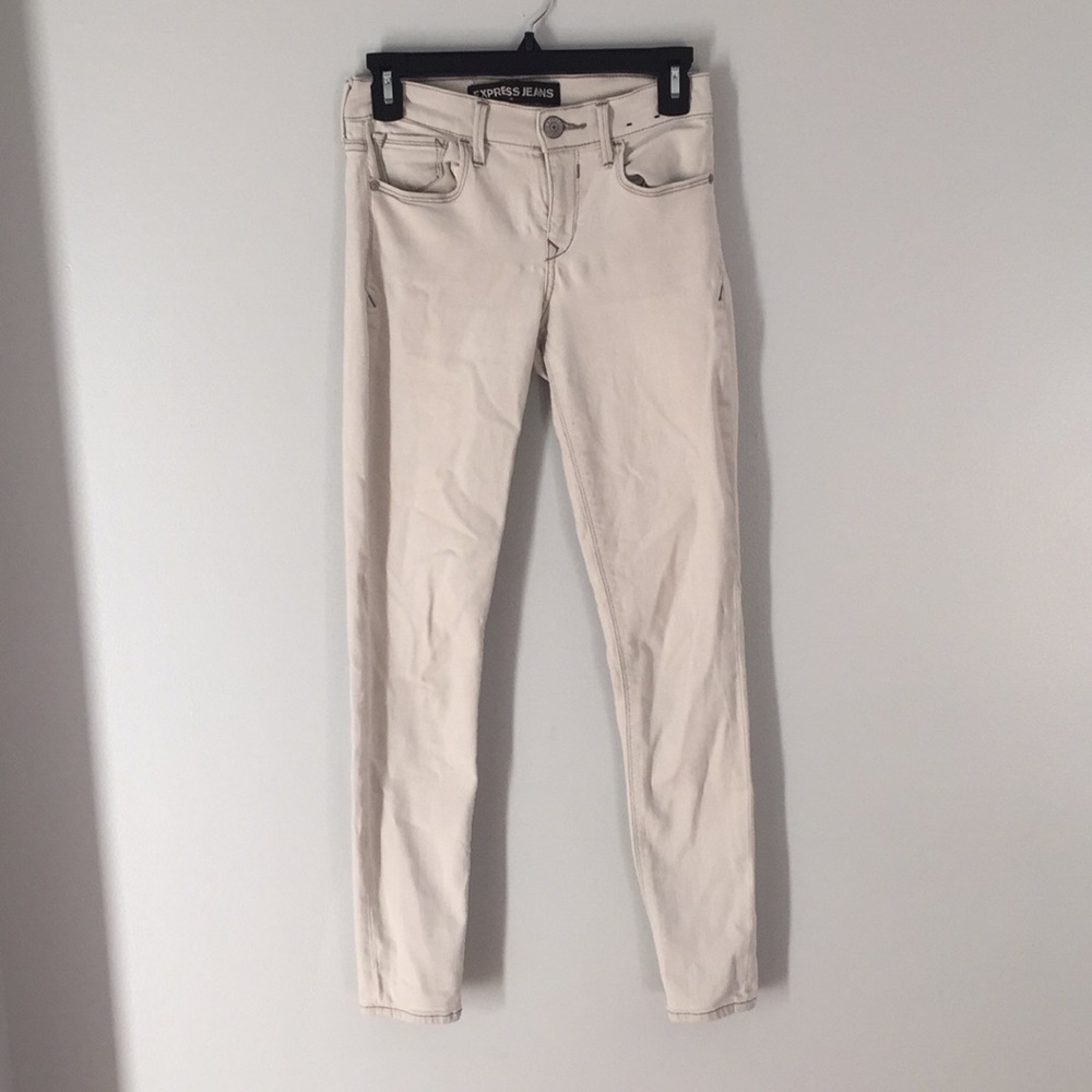 Mid Rise Skinny Jeggings Express